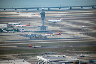 深圳机场繁忙景象