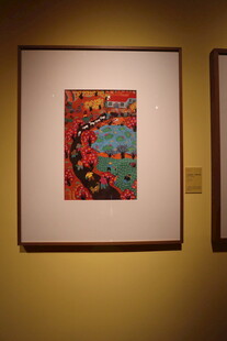 墙上的精美挂画