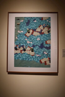 墙上的梦幻童趣画作