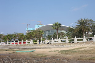 户外建筑景观近景