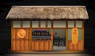 沙家滨 茅草屋