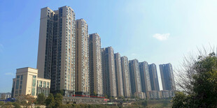 城市高楼林立景观