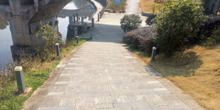 乡村石板小径 静谧景致
