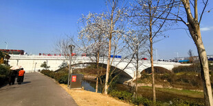冬日户外道路与行人景观