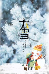 大雪海报