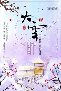 大雪海报