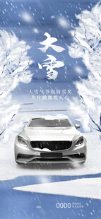 大雪海报
