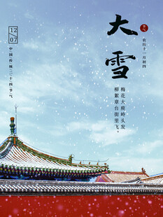 大雪海报