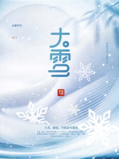 大雪海报