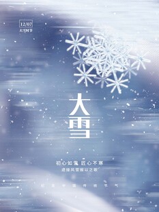大雪海报