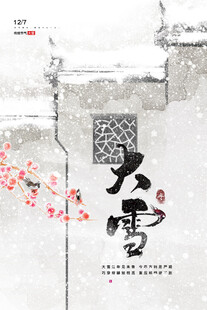 大雪海报