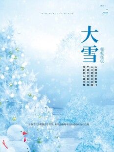 大雪海报