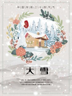 大雪海报