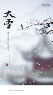 大雪海报