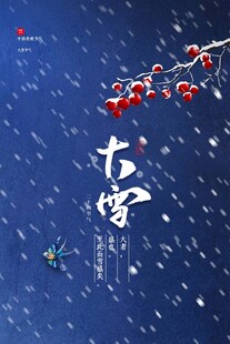 大雪海报