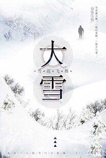 大雪海报