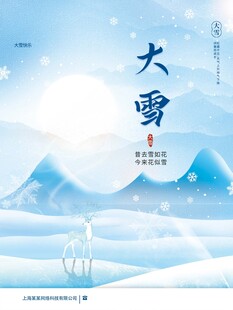 大雪海报