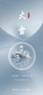 大雪海报