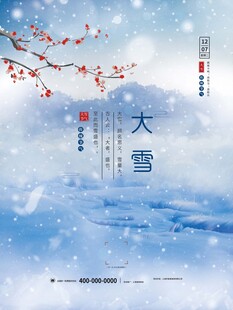大雪海报
