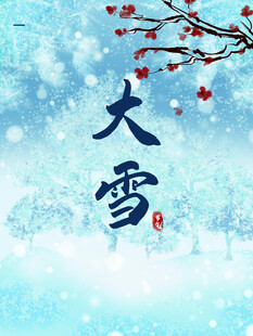 大雪海报