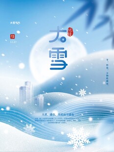 大雪海报