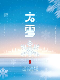 大雪海报