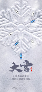大雪海报