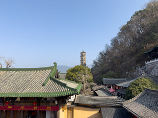 中式古建筑屋顶景观