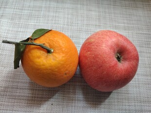 苹果 橙子