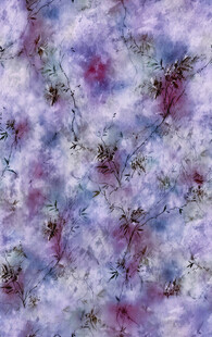 梦幻抽象花卉纹理图案