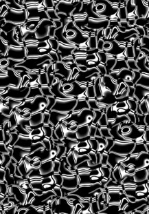 黑白抽象线条纹理图案