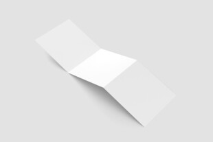 空白三折页展示样机