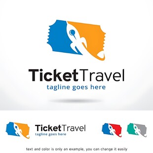 Ticketl旅行标志设计
