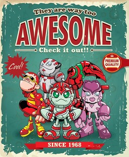 超酷卡通角色大集合