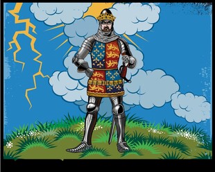 雷电下的铠甲勇士