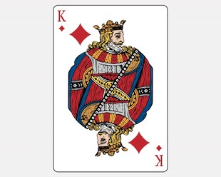 海神波塞冬雕像艺术插画