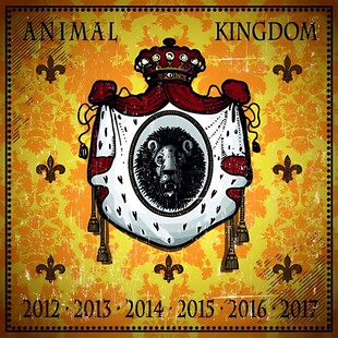 复古风格皇家徽章图案