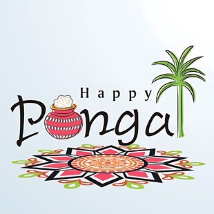 快乐庞加节庆祝图案