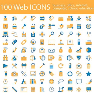 多样网页图标集合展示
