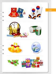 多样玩具贴纸展示