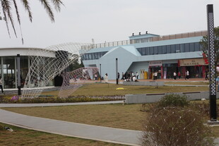 城市户外休闲广场景观