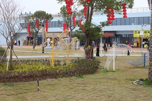 城市广场景观装饰场景