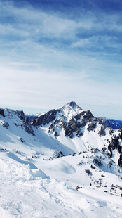 雪山壮丽风光