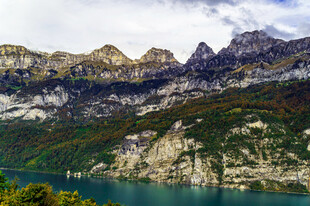壮丽山湖风光美景
