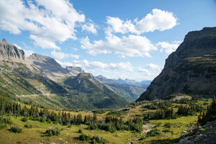 壮丽山谷自然风光