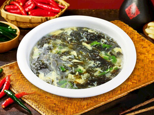 美味紫菜蛋花汤