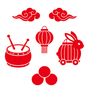 传统元宵节日元素集合