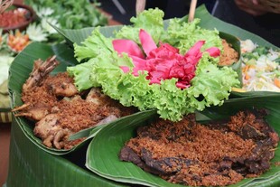 东南亚风味美食拼盘