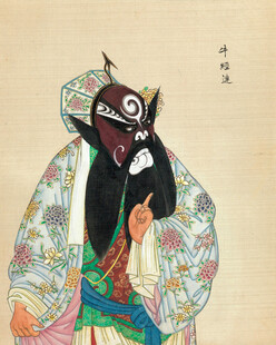 京剧人物扮相精美画面