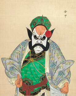 京剧扮相武将形象